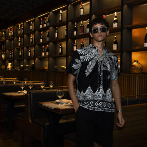 Camisa De Chalis Negra